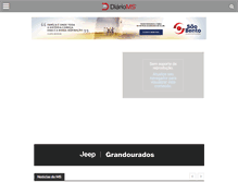 Tablet Screenshot of diarioms.com.br